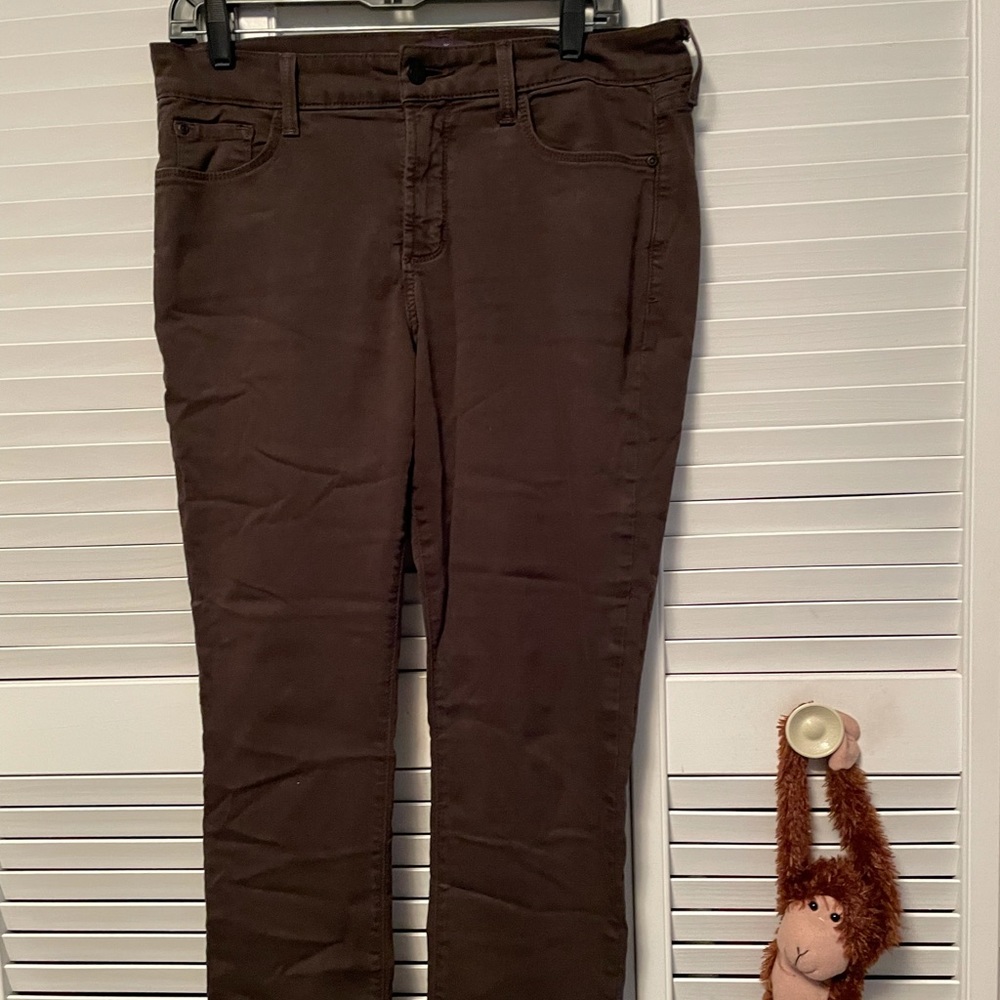 Solid brown not your daughter’s jean leggings size 12P